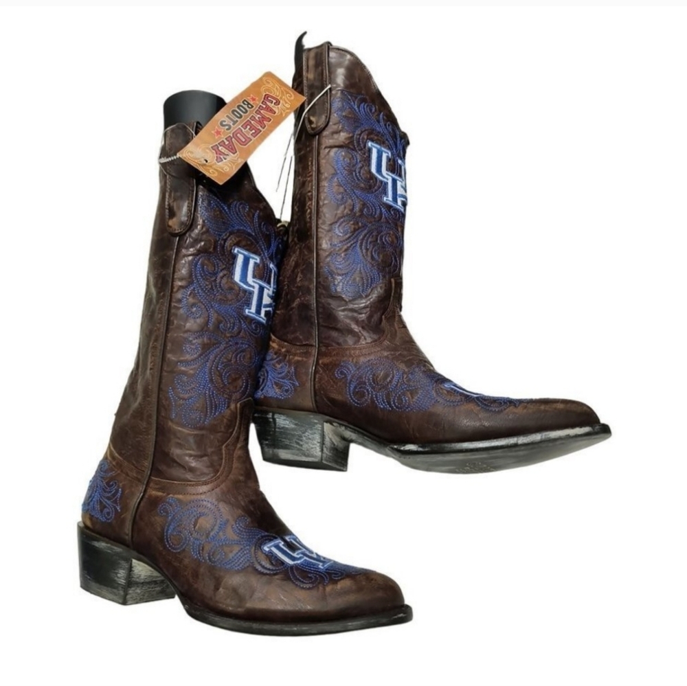 NWT Women's University of Kentucky Gameday Cowboy Boots - Picture 6 of 12